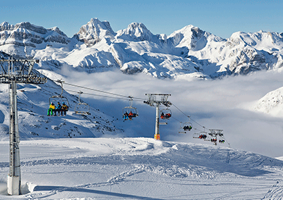 Alojamiento y esquí: Forfait 100K Astún-Candanchú